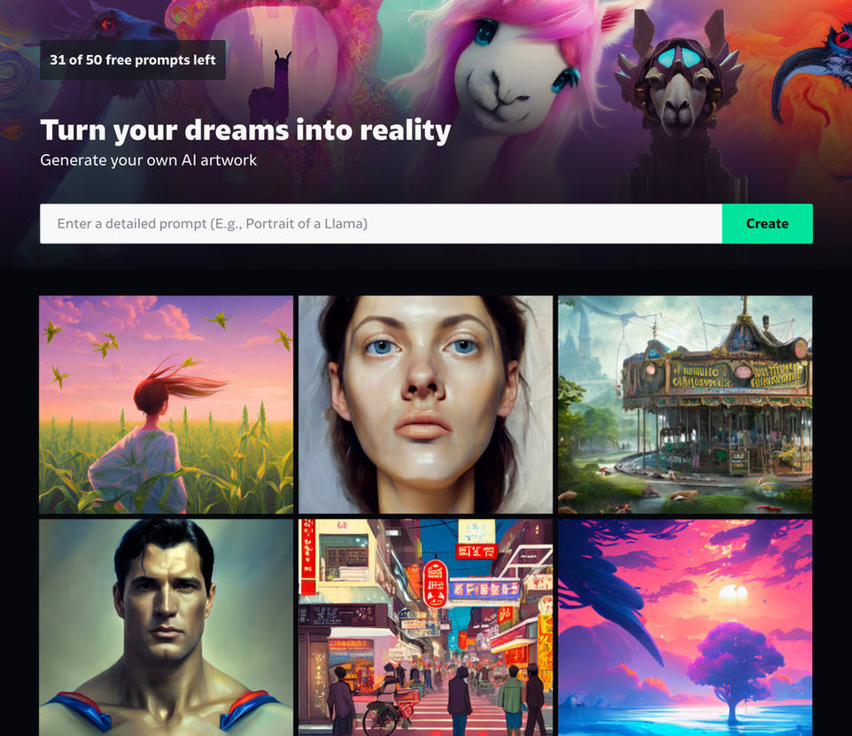 Create AI-Generated Art Fairly with DreamUp by team on DeviantArt