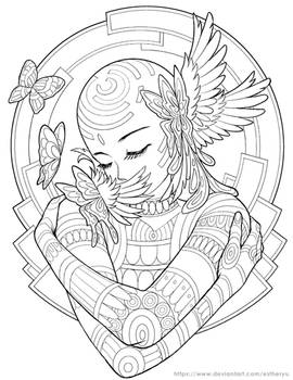 The Fabric of Freedom Coloring Page
