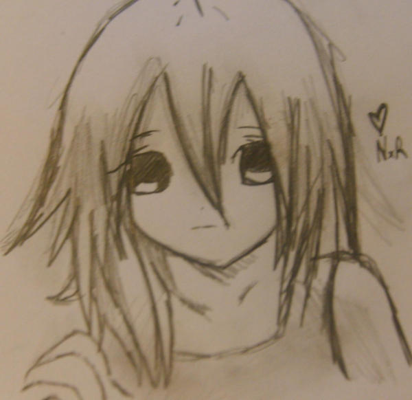 Drawing of Namine by MireilleandOuka on DeviantArt