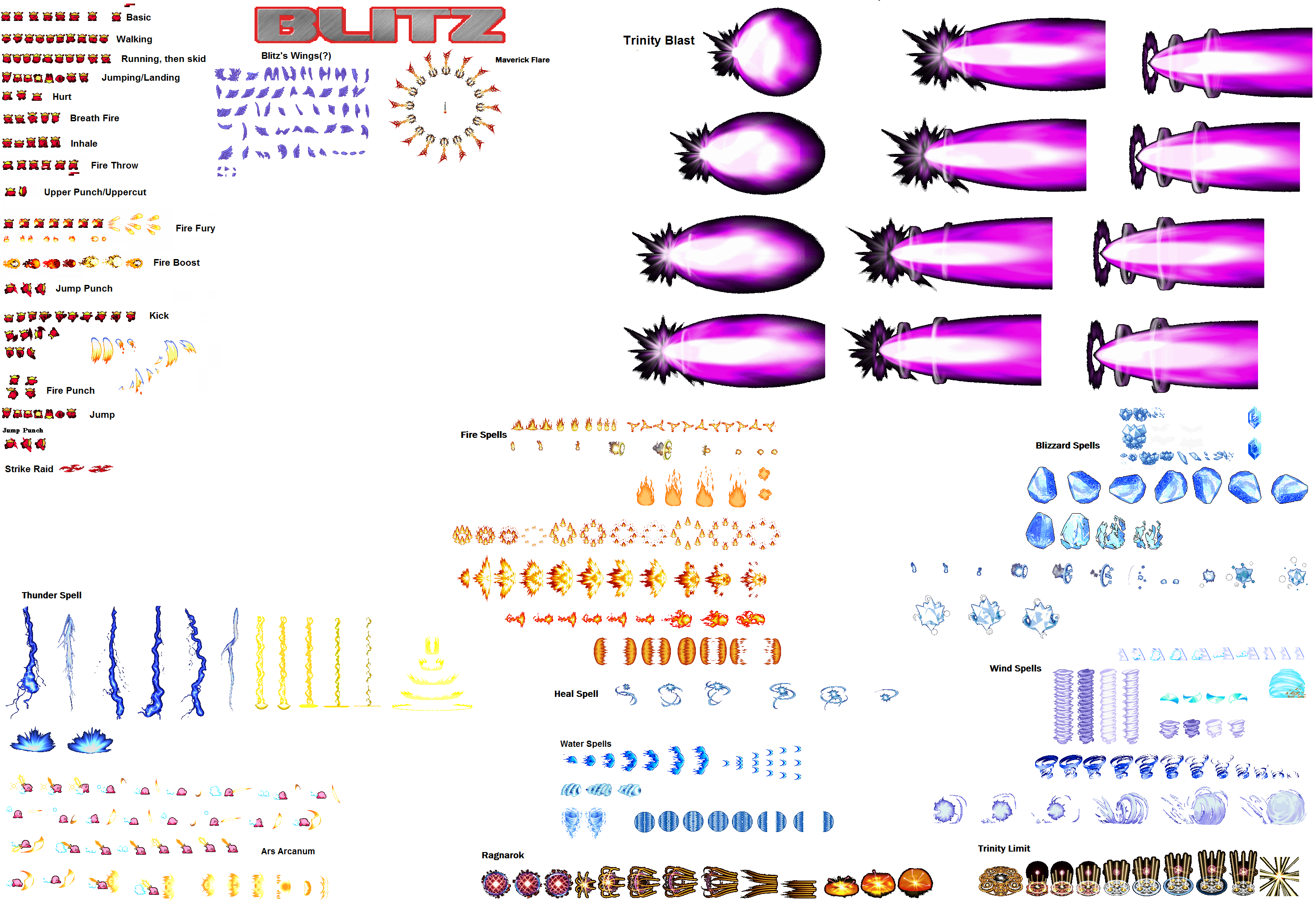 Keyblade Master Blitz Sprite Sheet by EStar99 on DeviantArt