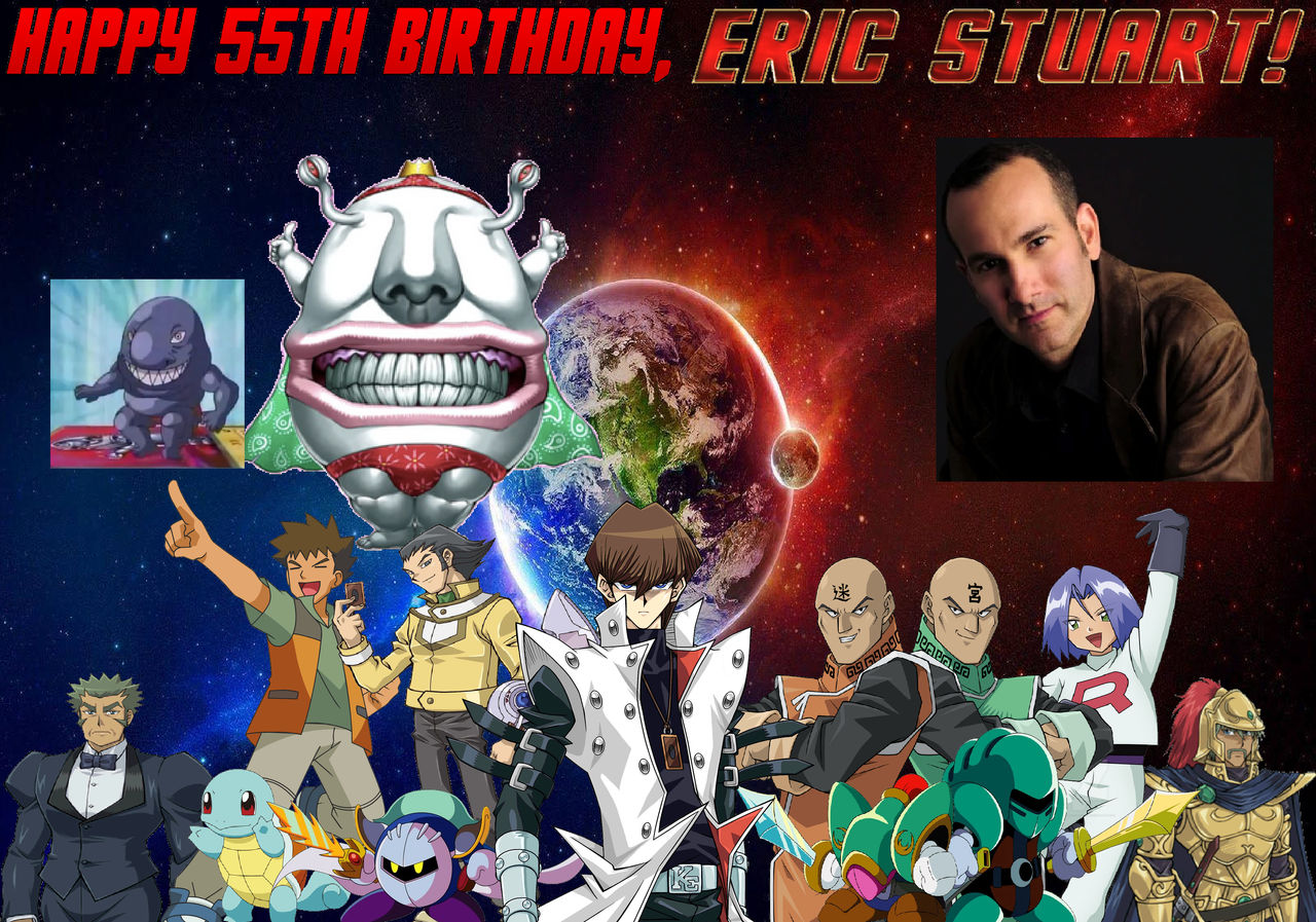 Eric Stuart’s 55th Birthday! by EStar99 on DeviantArt
