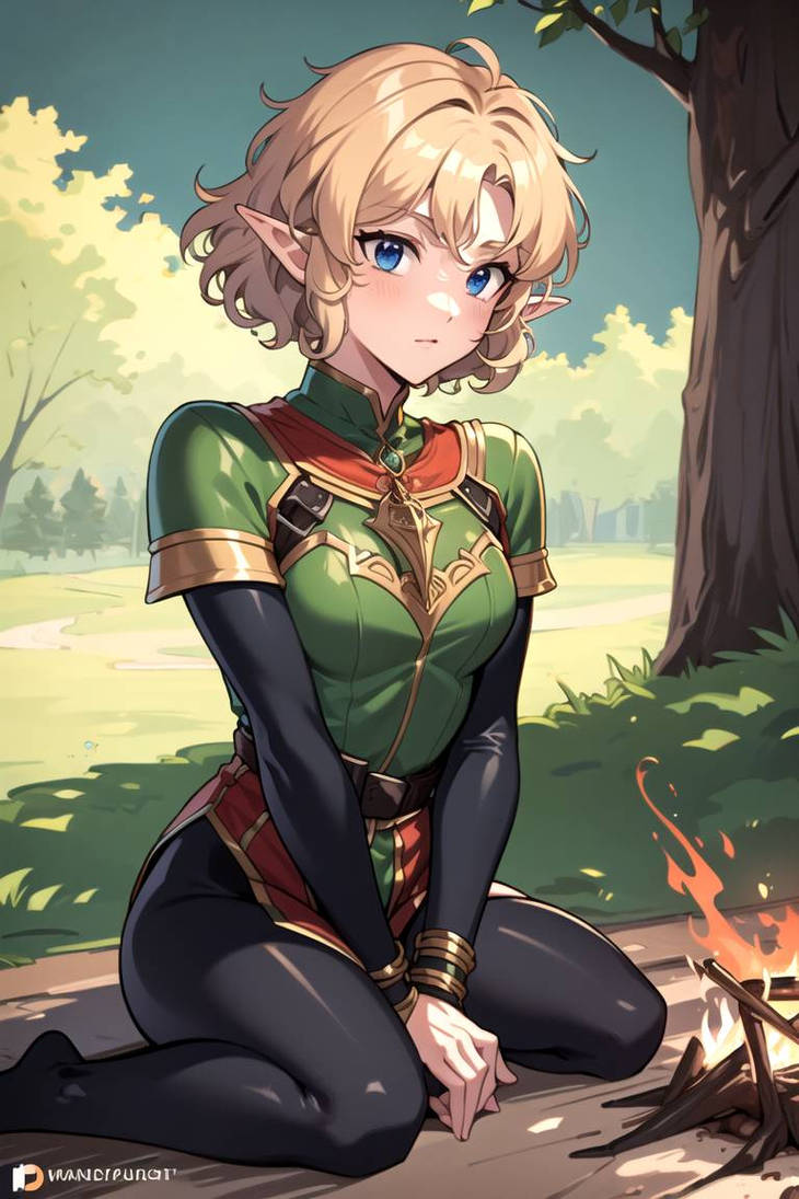 Campfire Elf #2 by Elka9000 on DeviantArt