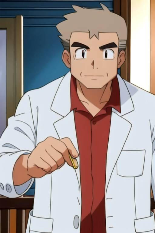 Professor Oak by Elka0815 on DeviantArt