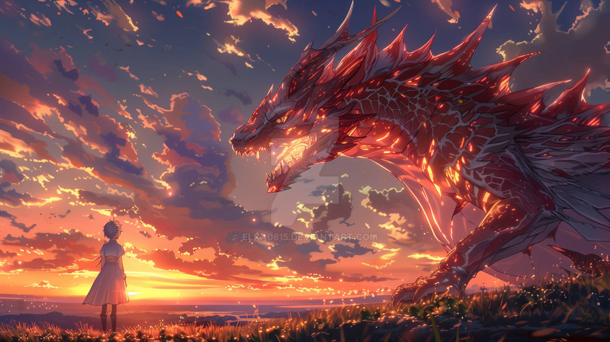 Dawn Dragon by Elka0815 on DeviantArt