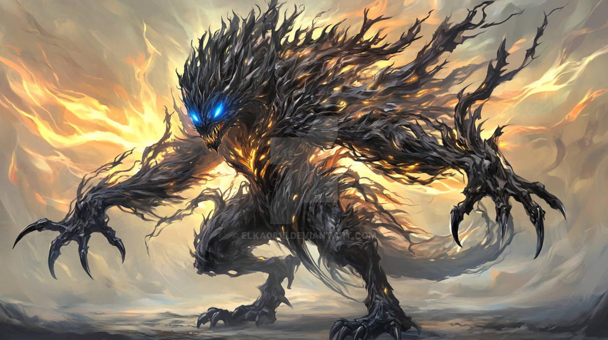Ferion Ferion, Dragon Spirit of the Black Flame by Elka0815 on DeviantArt