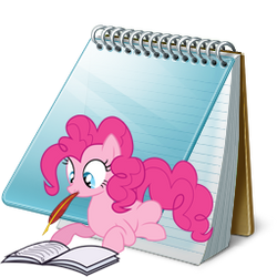 Pinkie Pie Notepad (Icon)