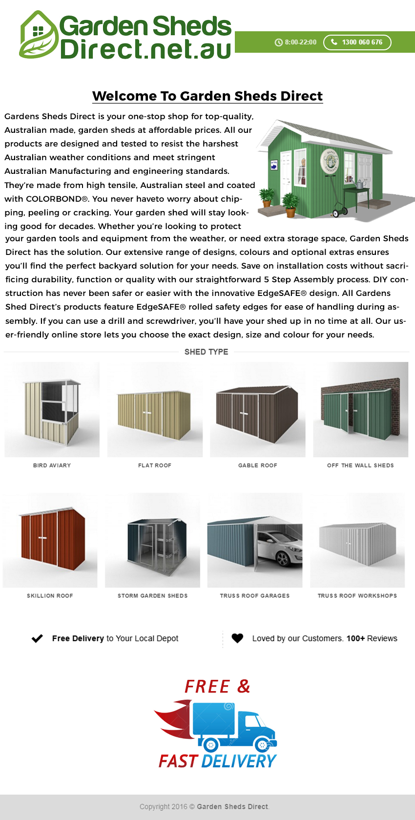 Garden Sheds Direct Infographics by percyfrank123