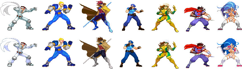 Capcom's Sprite Edits 2