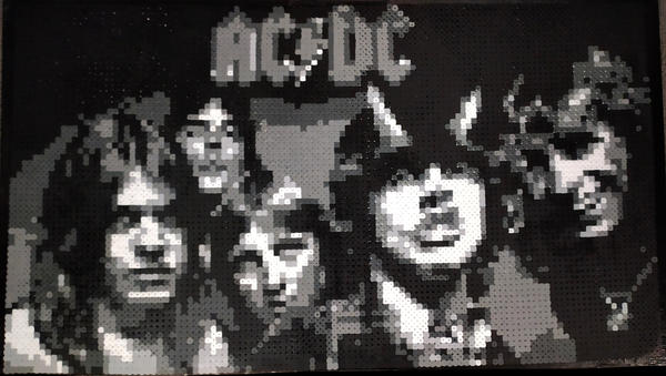 AC/DC - Highway To Hell album cover - Bead Sprite