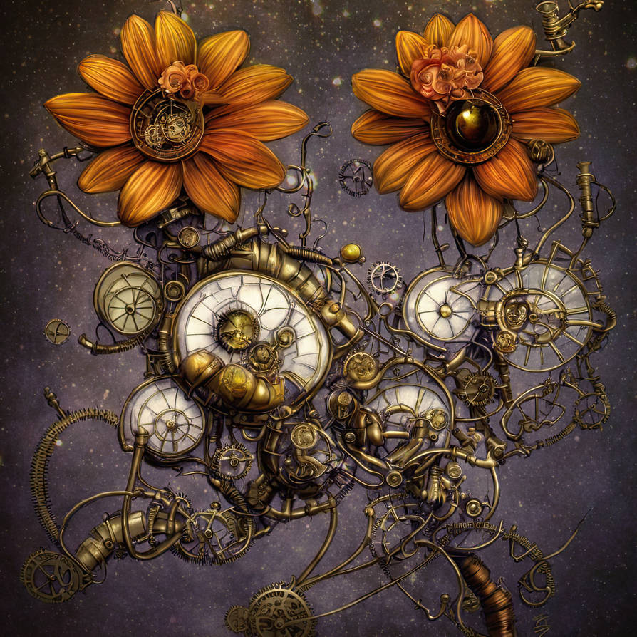 Clocks and Daisies by FragmentedDream on DeviantArt
