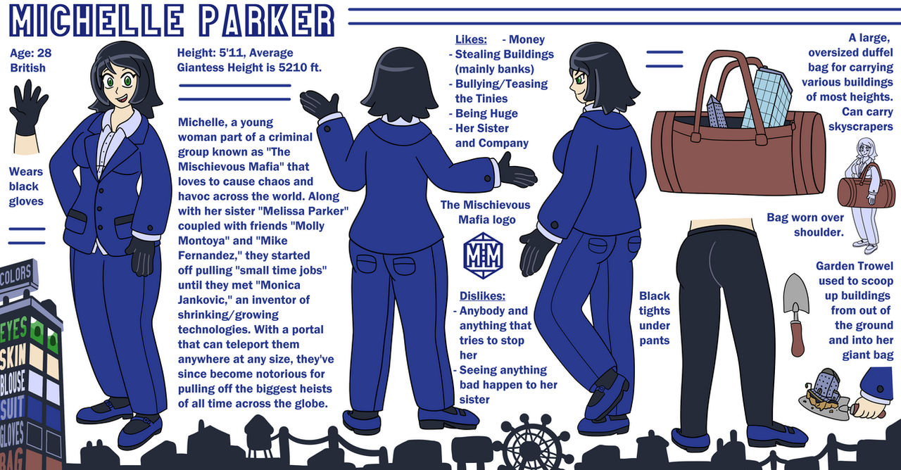 COM - Ref Sheet - Michelle Parker