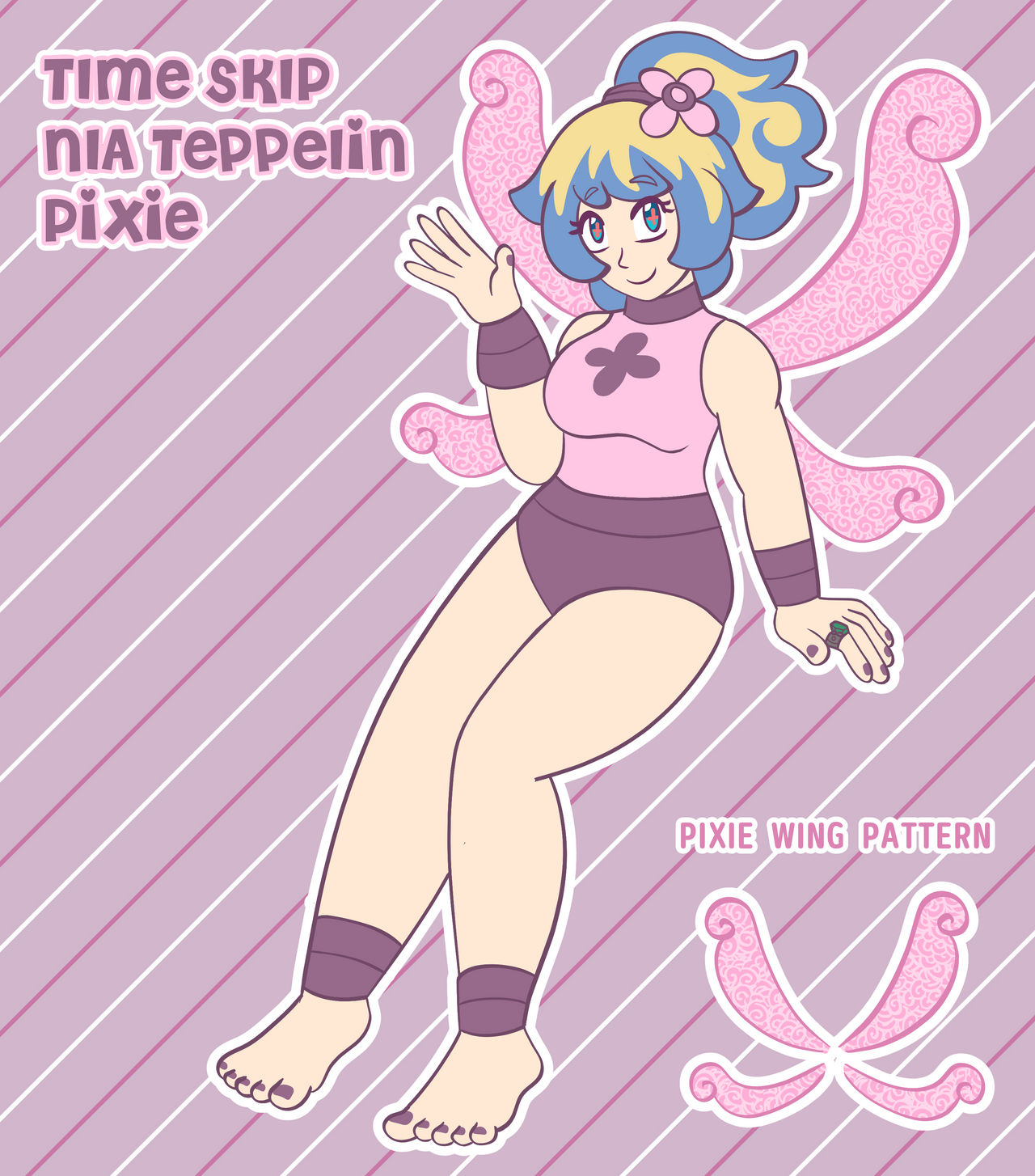 Ref Sheet - Nia Teppelin Pixie