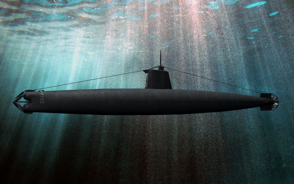 Japanese midget sub I-16tou by parkseiii
