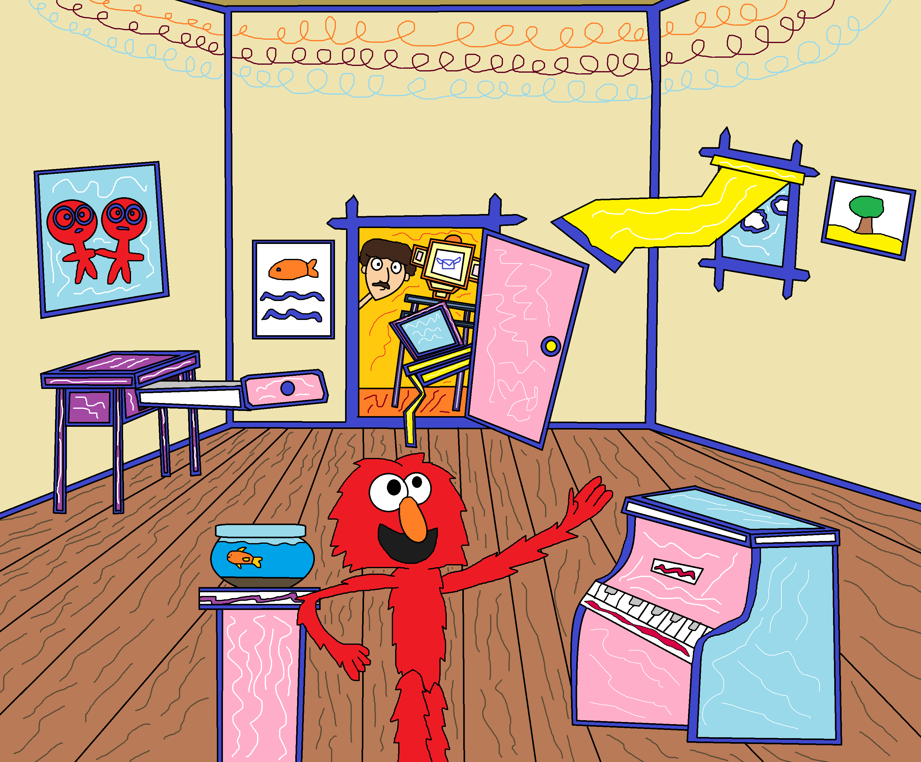Elmo's World by birdtendo on DeviantArt Elmo's World by birdtendo on DeviantArt