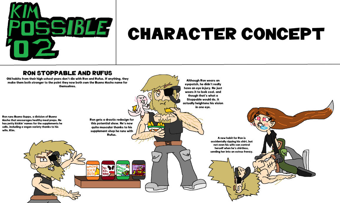 Kim Possible Ron Rapper Deviantart Kim Possible '02: Ron Stoppable by birdtendo on DeviantArt