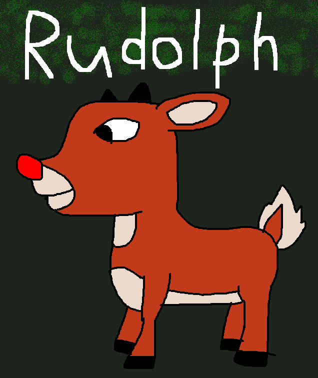 Reindeer Daily - Rudolph by FurryAnimal66 on DeviantArt