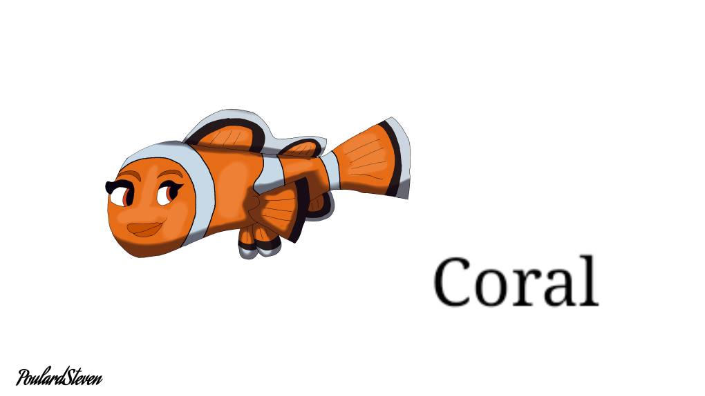 Coral from Finding Nemo by Spoulard on DeviantArt