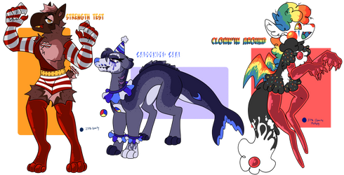 Variant Adopts | The Carnival Crew ! 1/3 OPEN