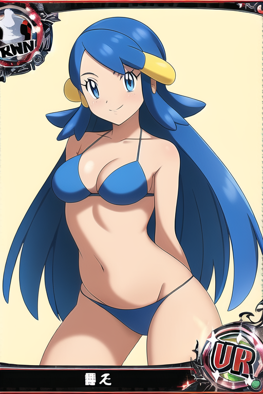 Pokemon - Dawn, Pinup Series - PokeGirl Collection