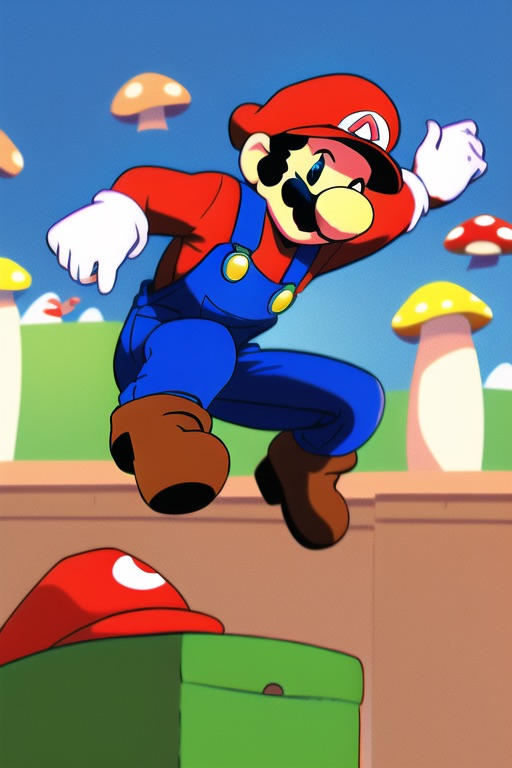 AI Super Mario by silversrtiker32395 on DeviantArt