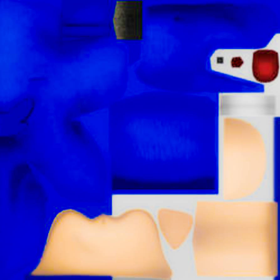 Sonic Deviantart Textures My Sonic Body Texture by genuineart57 on DeviantArt