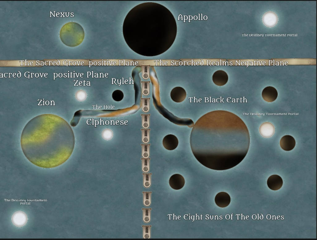 Infinityverse Map Universe Map by DepreyInc on DeviantArt