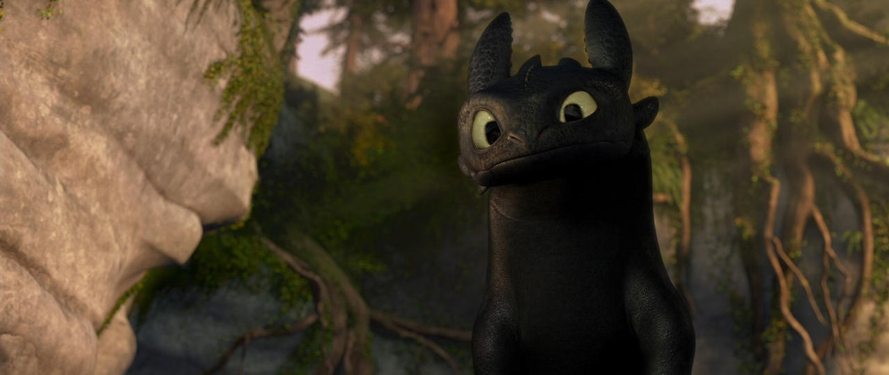 Toothless' Curious Side by lucy-holland on DeviantArt
