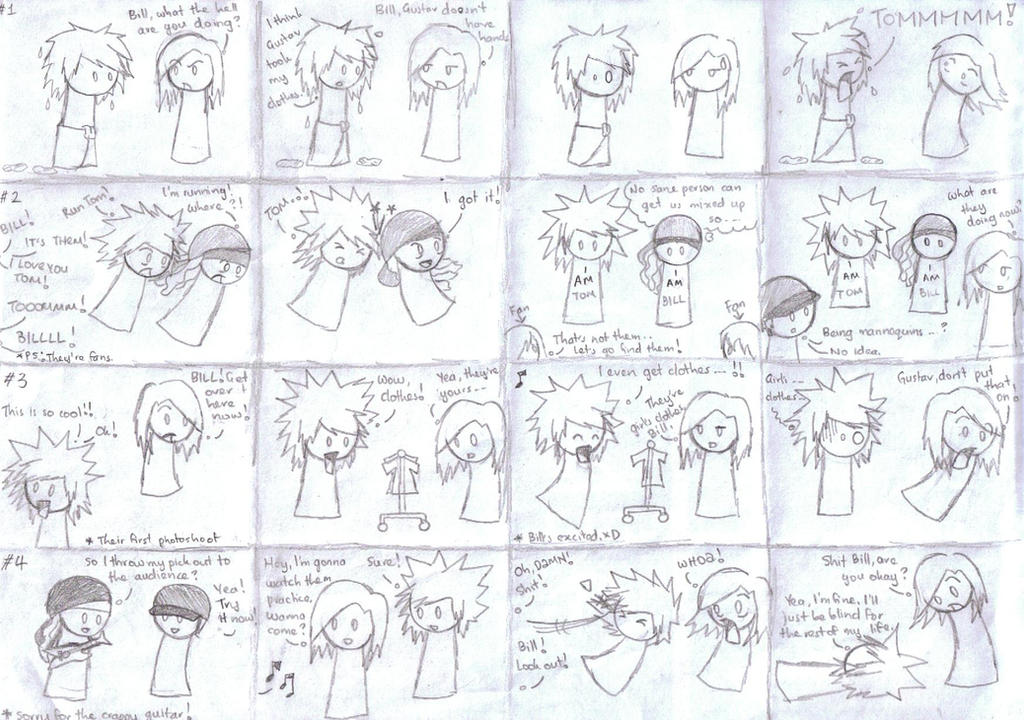 Tokio Hotel Comic 1-4