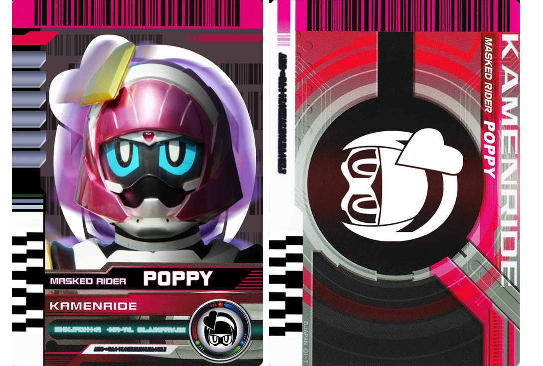 Kamen Rider Poppy by readingismagic on DeviantArt