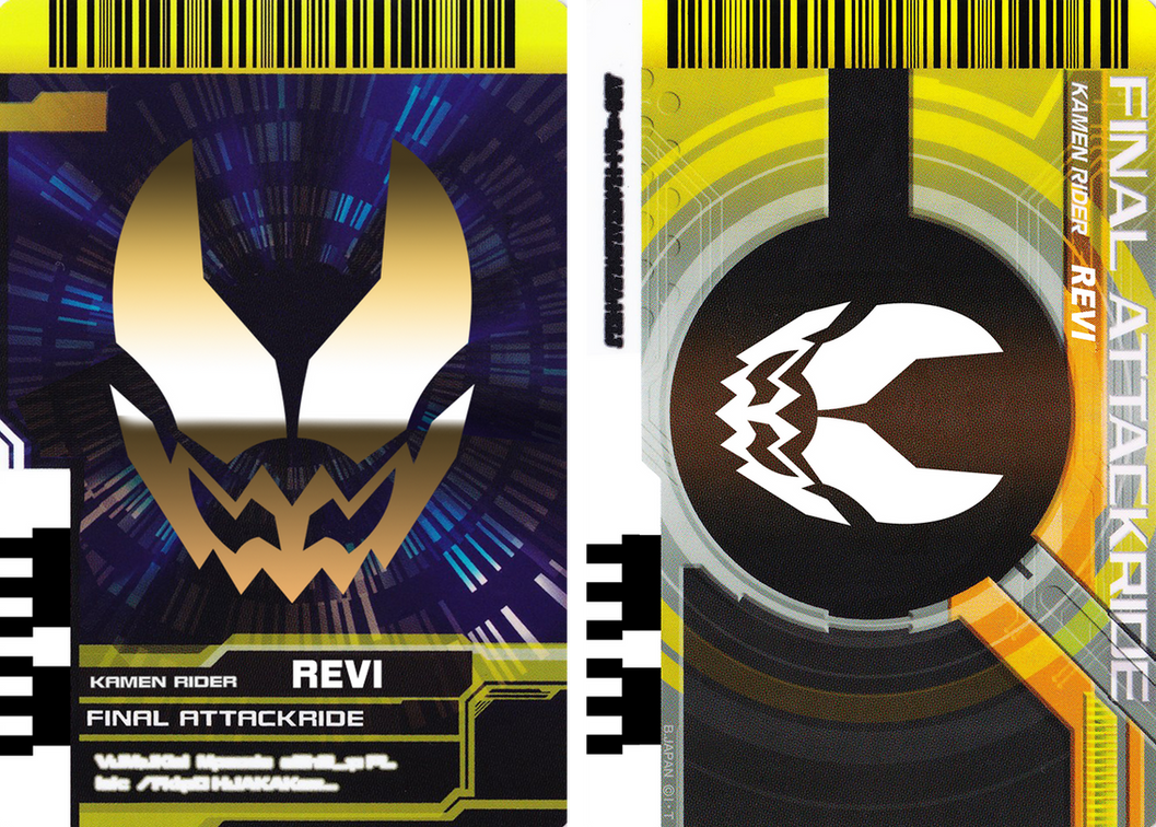Final Attack Ride Final Attack Ride: Revi by readingismagic on DeviantArt
