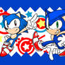 Sonic 20 pose