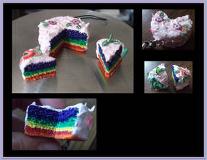 Not-Delicious Rainbow Cakes