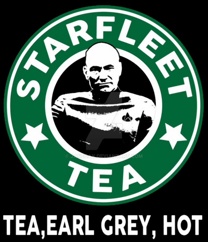 Captain Picard's Starfleet Tea - Earl Grey. Hot. by Janegay on DeviantArt