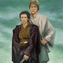 Padawans Luke and Leia Skywalker