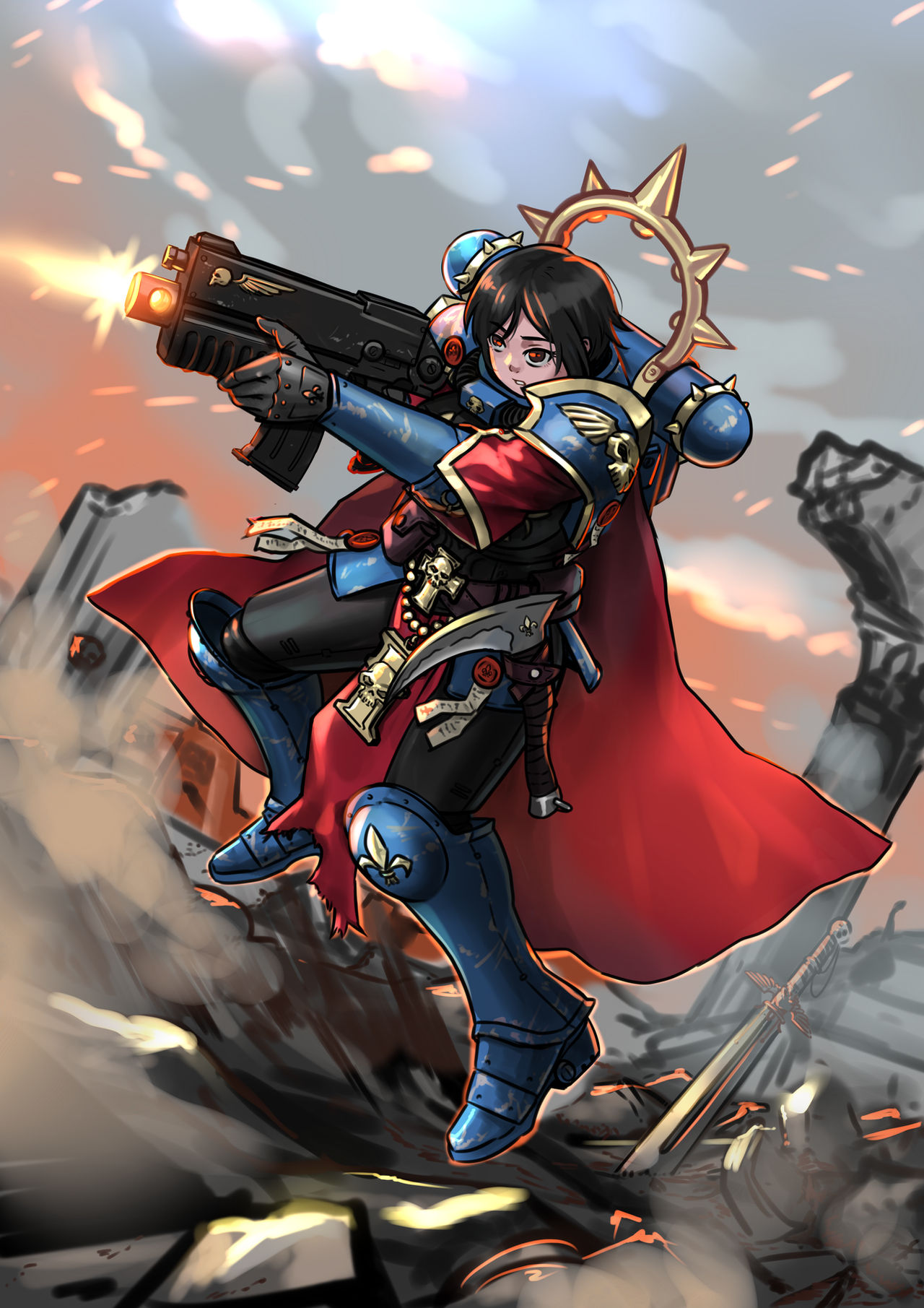 Ruby The Battle Sister by Marijan001 on DeviantArt