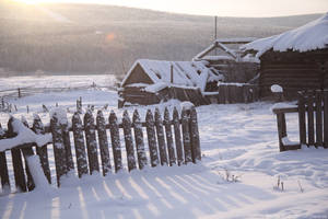 Siberian village