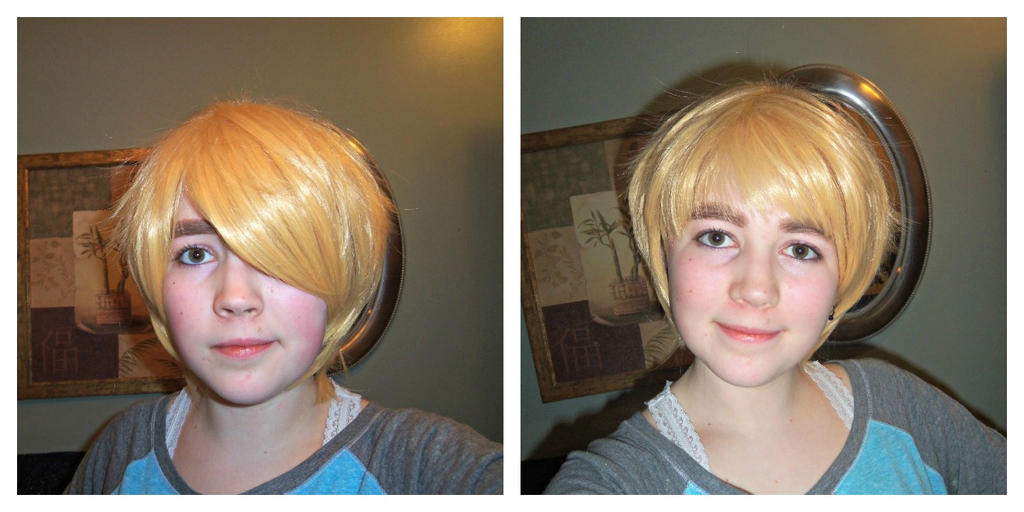England wig: Before and After