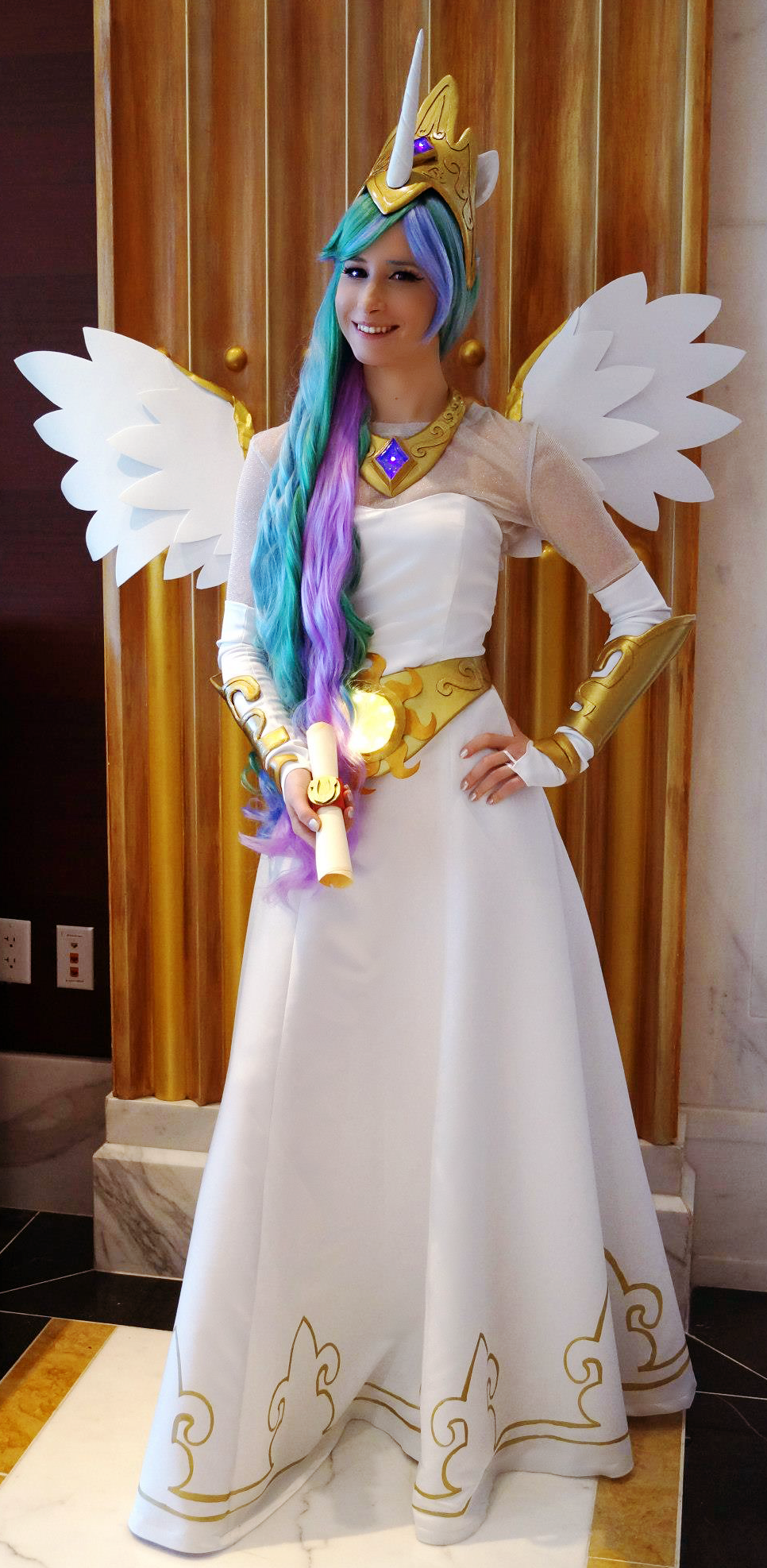 Princess Celestia at Katsucon 19