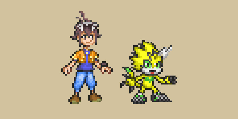 Digimon Dreamers: Ritsu and Pulsemon by Fenrimon on DeviantArt