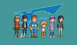 Digimon Pixels: Digimon Frontier Cast