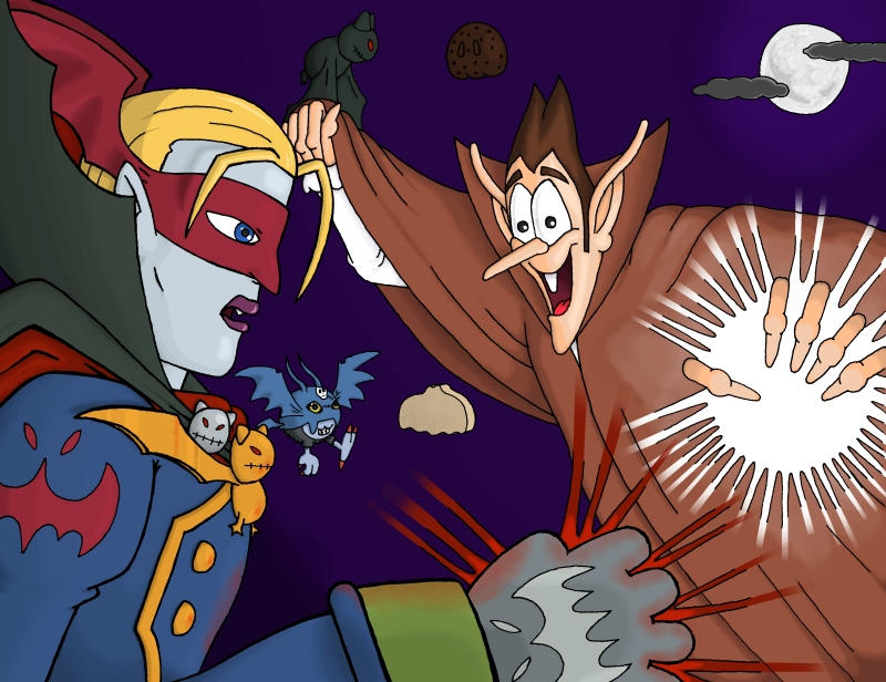 The Demon vs The Count by Fenrimon on DeviantArt