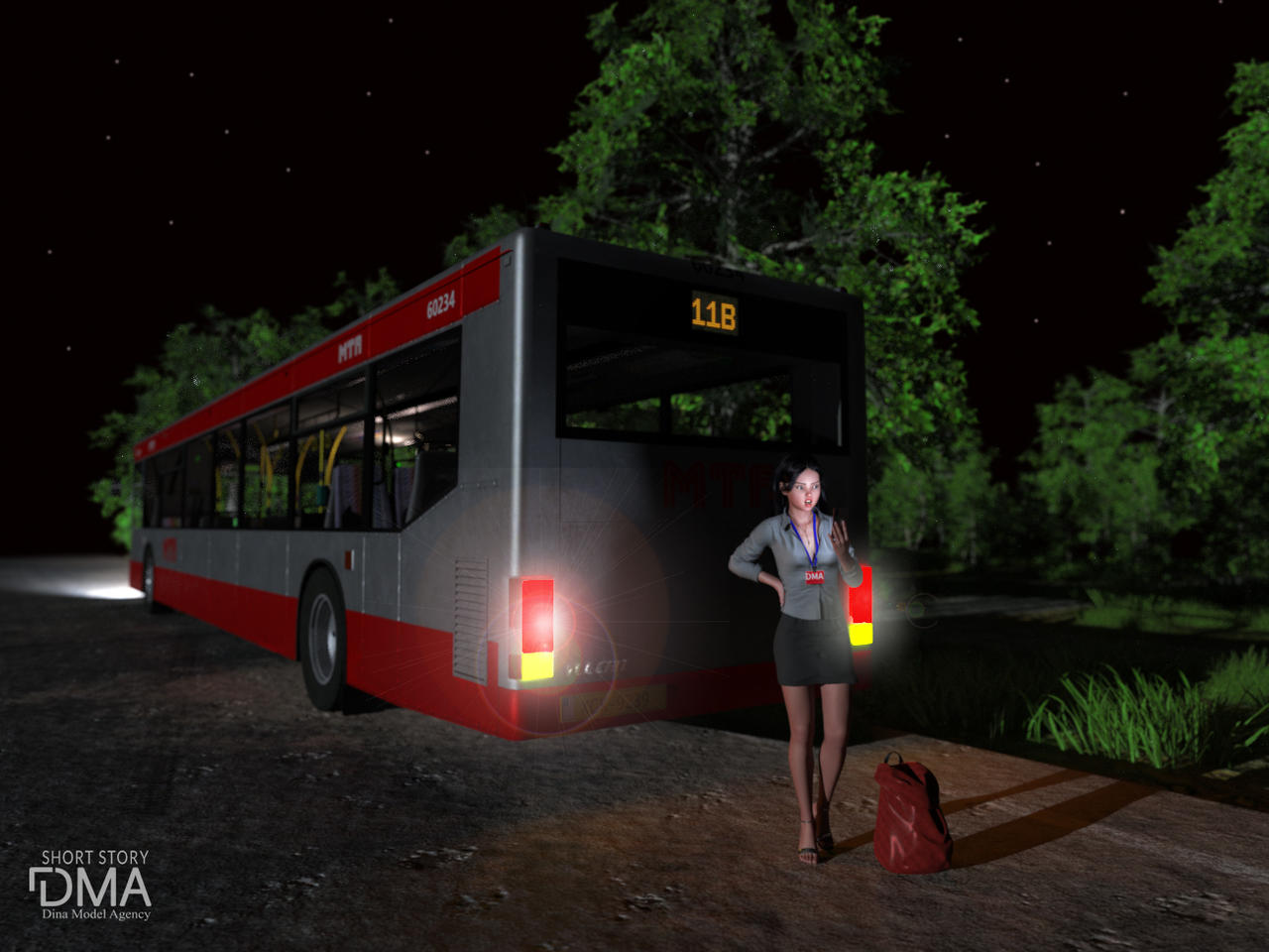 Devina Short Story Bus #6 by dinalorenza on DeviantArt