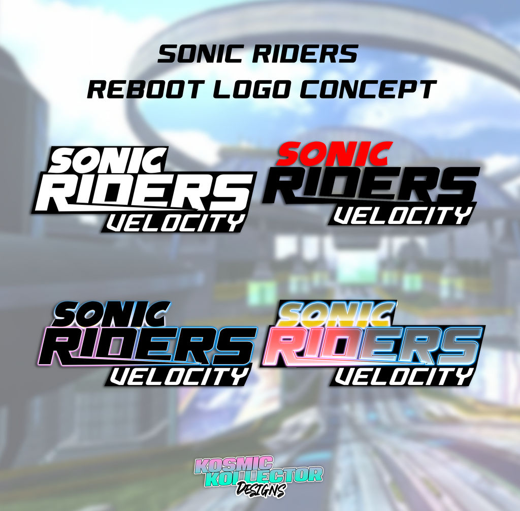 Sonic Riders Reboot Logo Concepts by TheKosmicKollector on DeviantArt