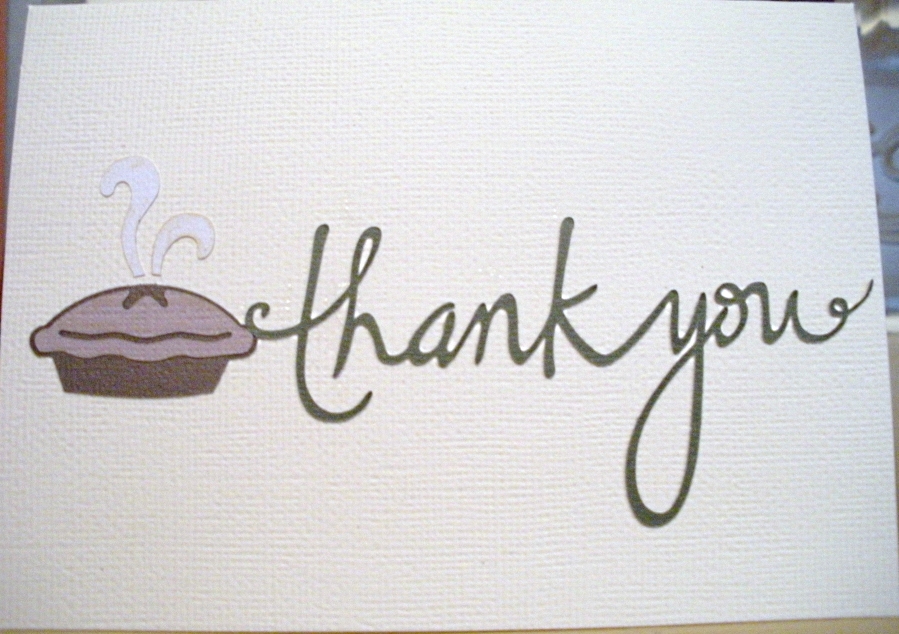 Pie Thank You Card by shemantis on DeviantArt
