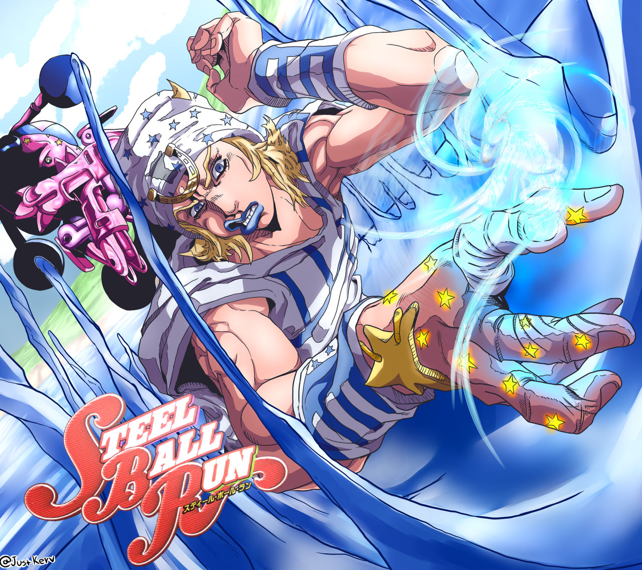 Download Johnny Joestar With Tusk Act 4 Wallpaper