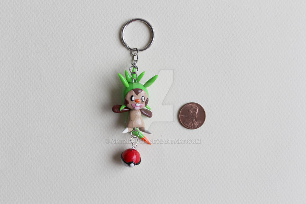 Chespin Keychain