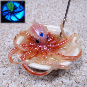 Glow in the dark Fantasy Octopus