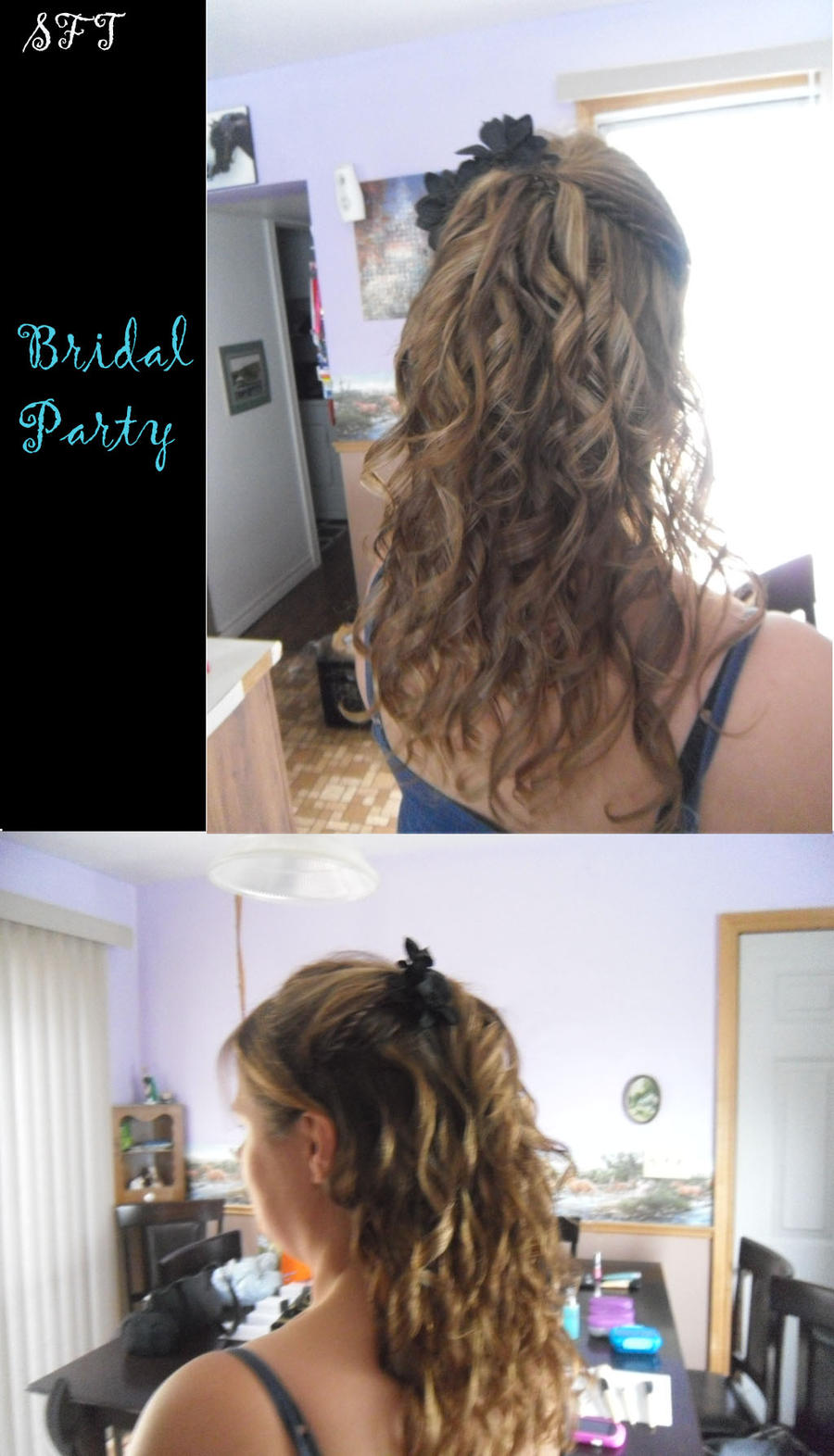 First Brides Maid Hair