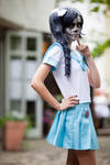 Creepy School Girl Cosplay by Appleloid