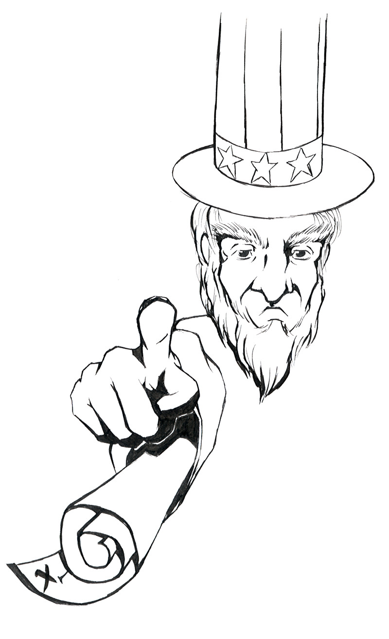 Uncle Sam wants you to sign